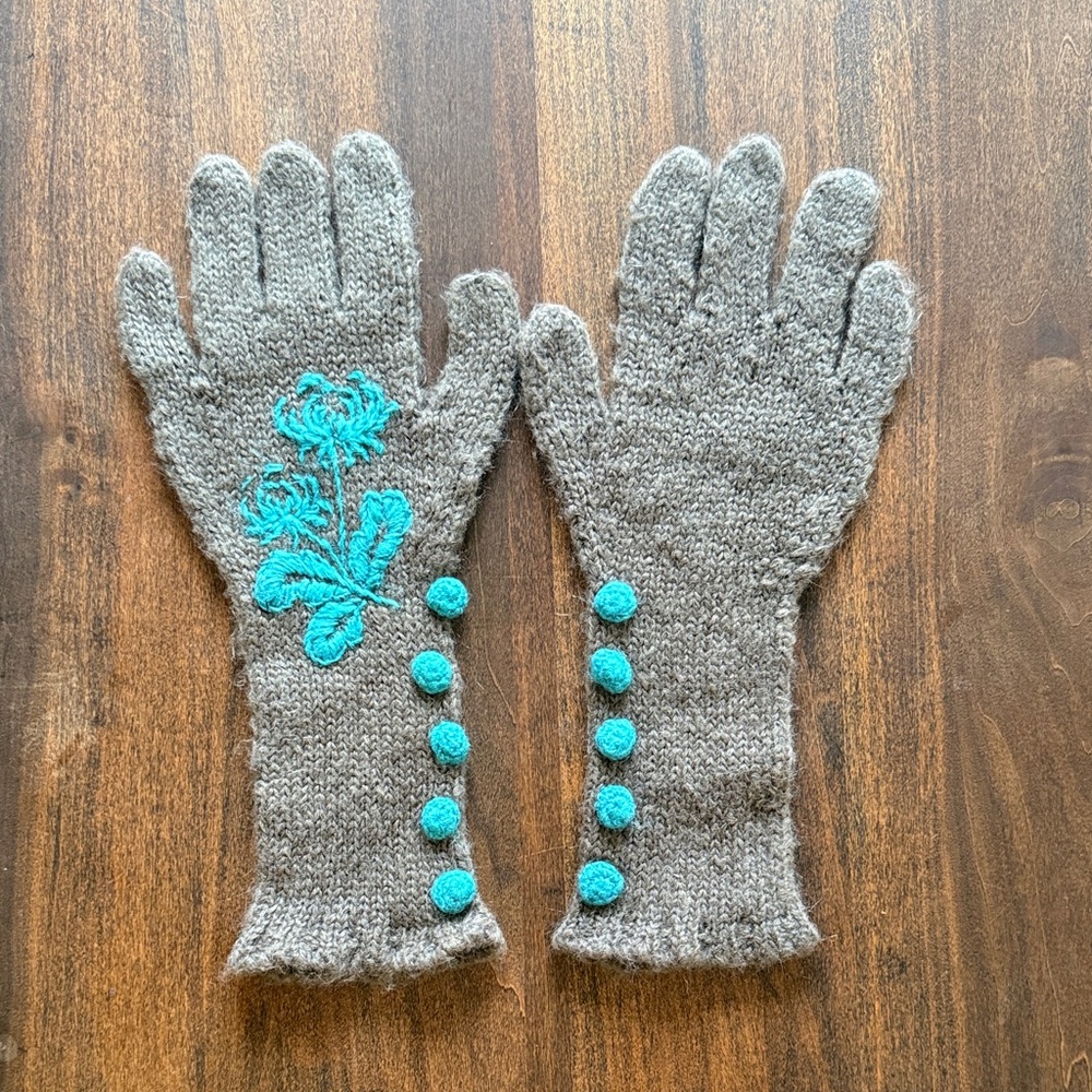 Wooden Ships Knit Gloves